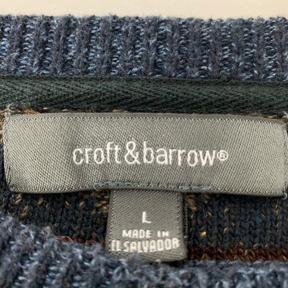 Croft &  Barrow Vintage Argyle Sweater - Picture 5 of 8